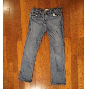 Womens Levi’s 505 straight leg